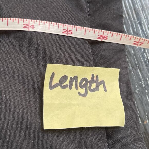 Eddie Bauer EB550 Fill Puffer Goose Down Vest Womens Medium Black Outdoor Casual - Picture 10 of 11